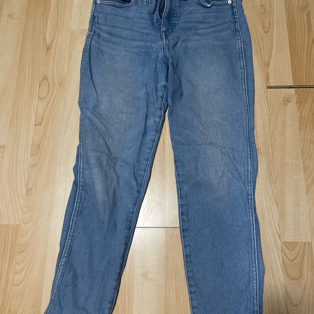 Madewell Light Blue Straight Leg Jeans